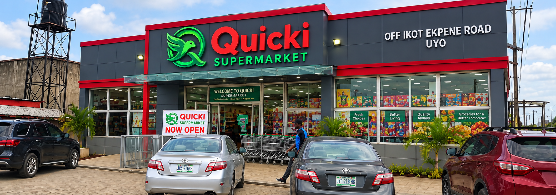 Quicki Mart Ikot Ekpene Road,Uyo